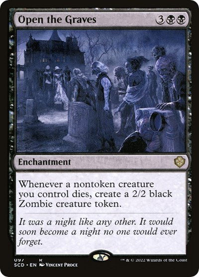 Open the Graves (Commander 2022 Starter Decks) Near Mint
