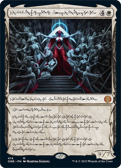 Elesh Norn, Mother of Machines (Phyrexian) (Phyrexia: All Will Be One) Light Play