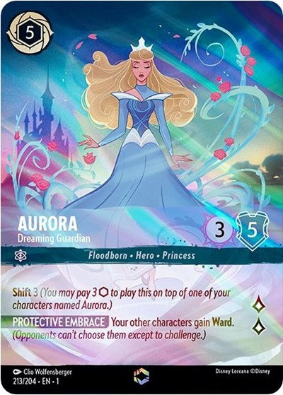 Aurora - Dreaming Guardian (Alternate Art) (The First Chapter) Near Mint Holofoil