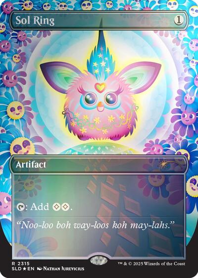 Sol Ring (2315) (Rainbow Foil) (Secret Lair) Near Mint Foil