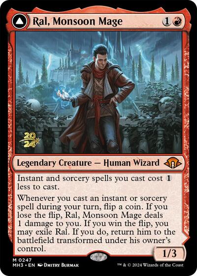 Ral, Monsoon Mage (Promos: Prerelease Cards) Near Mint Foil