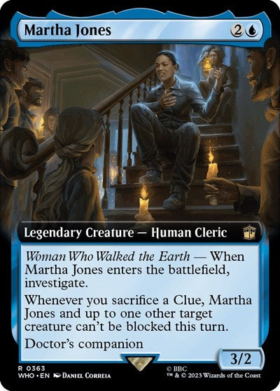 Martha Jones (Extended Art) (Universes Beyond: Doctor Who) Near Mint
