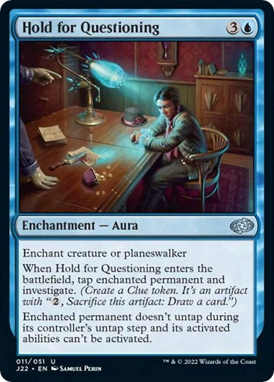 Hold for Questioning (Jumpstart 2022) Medium Play