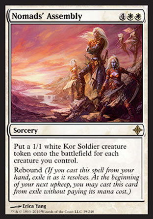 Nomads' Assembly (Rise of the Eldrazi) Near Mint Foil