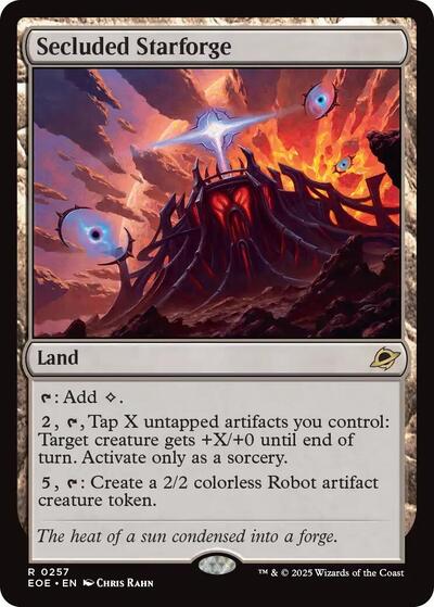 Secluded Starforge (Edge of Eternities) Medium Play