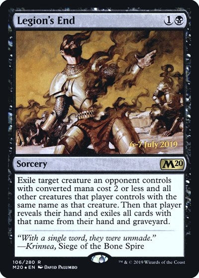 Legion's End (Promos: Prerelease Cards) Near Mint Foil
