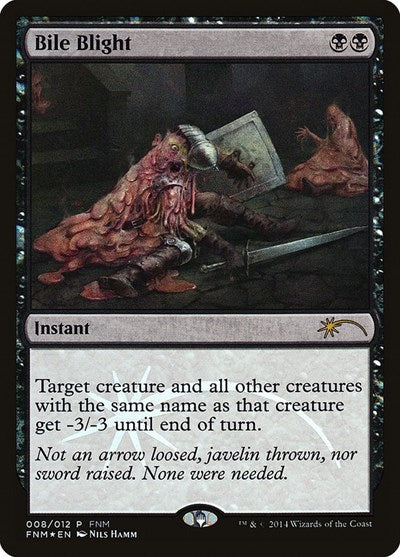 Bile Blight (Promos: FNM) Medium Play Foil