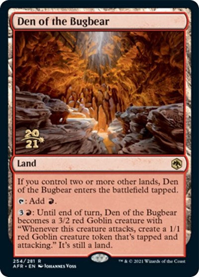 Den of the Bugbear (Promos: Prerelease Cards) Near Mint Foil
