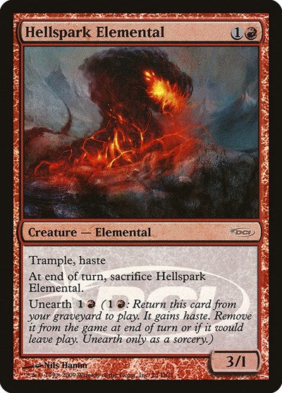 Hellspark Elemental (Promos: WPN and Gateway) Light Play Foil