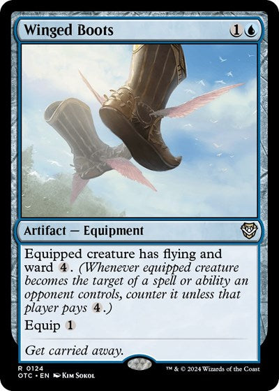 Winged Boots (Commander: Outlaws of Thunder Junction) Near Mint