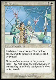 Arrest (Mercadian Masques) Medium Play