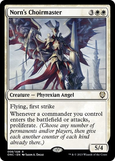 Norn's Choirmaster (Commander: Phyrexia: All Will Be One) Near Mint