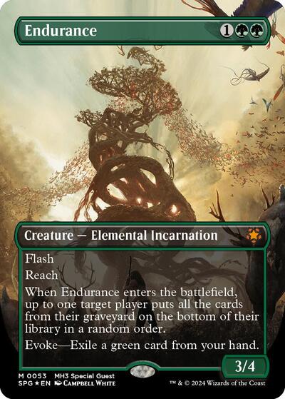 Endurance (Borderless) (Textured Foil) (Special Guests) Near Mint Foil