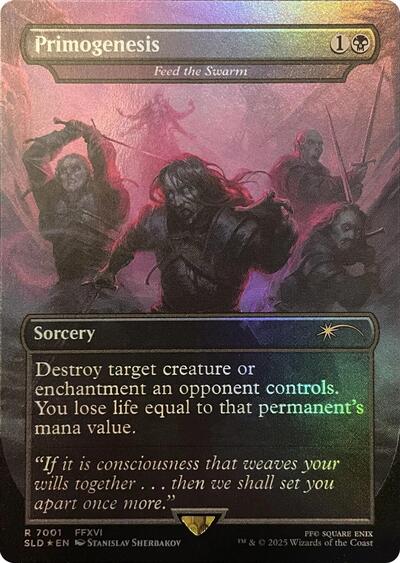 Primogenesis - Feed the Swarm (Rainbow Foil) (Secret Lair) Near Mint Foil