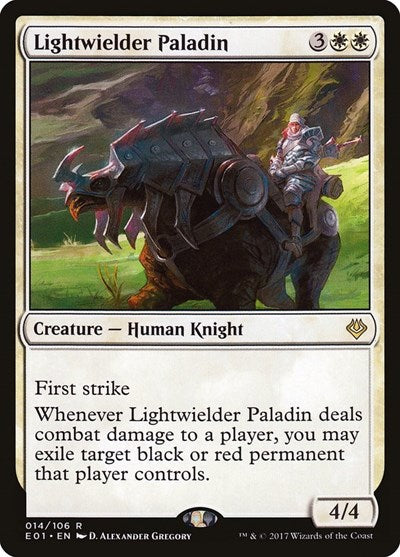 Lightwielder Paladin (Archenemy: Nicol Bolas) Light Play