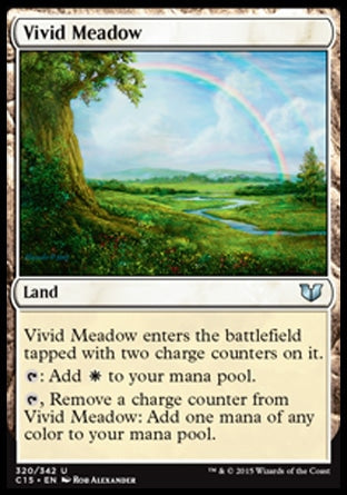 Vivid Meadow (Commander 2015) Medium Play