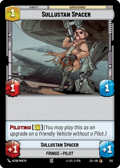 Sullustan Spacer (Foil) (Jump to Lightspeed) Near Mint Foil