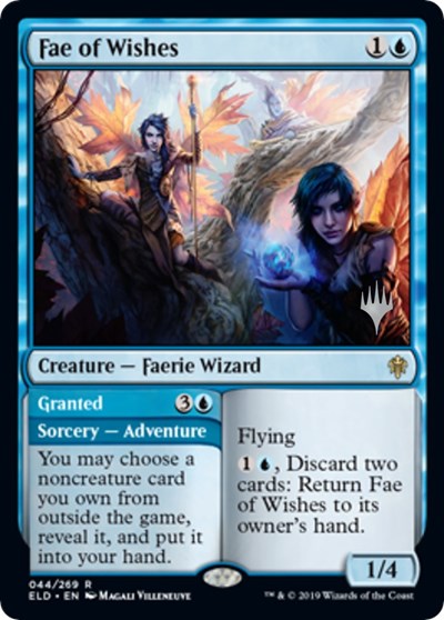 Fae of Wishes (Promo Pack: Throne of Eldraine) Near Mint