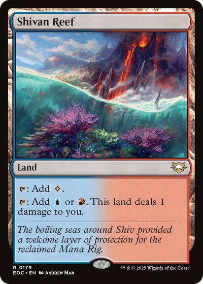 Shivan Reef (Commander: Edge of Eternities) Light Play