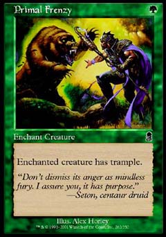 Primal Frenzy (Odyssey) Medium Play Foil