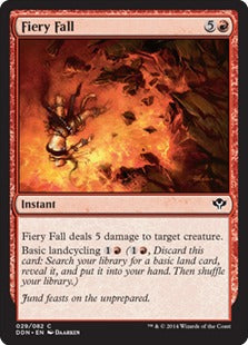 Fiery Fall (Duel Decks: Speed vs Cunning) Medium Play