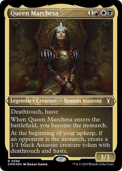 Queen Marchesa (Foil Etched) (Commander Masters) Near Mint Foil