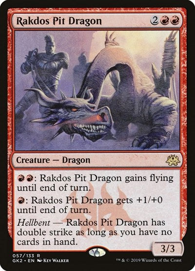 Rakdos Pit Dragon (Ravnica Allegiance: Guild Kits) Medium Play