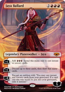 Jaya Ballard (Ravnica Allegiance Mythic Edition) Medium Play Foil