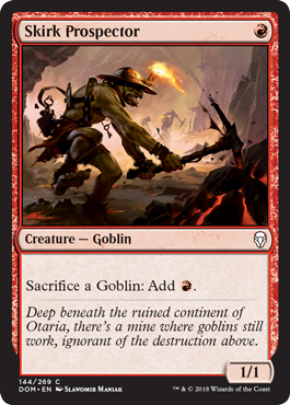 Skirk Prospector (Dominaria) Medium Play Foil