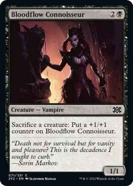 Bloodflow Connoisseur (Double Masters 2022) Light Play