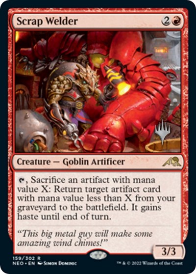 Scrap Welder (Promo Pack: Kamigawa: Neon Dynasty) Near Mint
