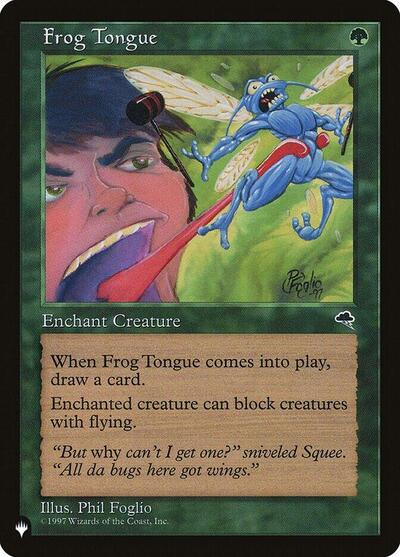 Frog Tongue (The List) Light Play