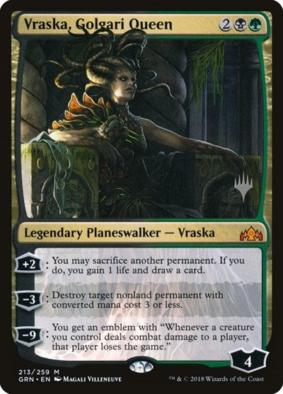 Vraska, Golgari Queen (Promo Pack: Theros Beyond Death) Near Mint Foil