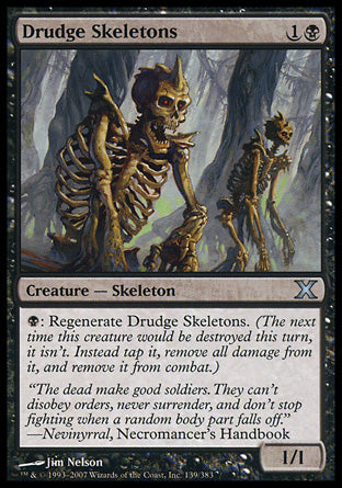 Drudge Skeletons (10th Edition) Light Play
