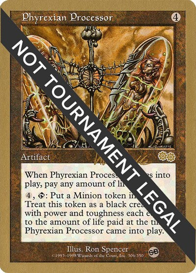 Phyrexian Processor 1999 Kai Budde USG SB|1|0|0.00