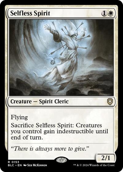 Selfless Spirit|22|0|0.00