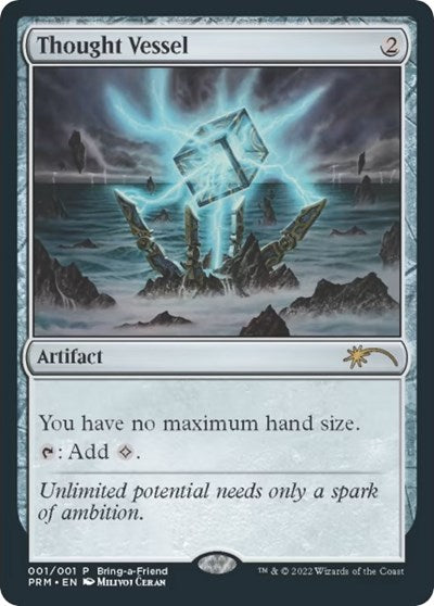 Thought Vessel (Bring a Friend Promo) (Promos: Unique and Miscellaneous) Damaged / Poor Foil