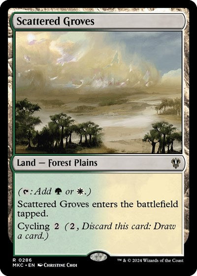 Scattered Groves (Commander: Murders at Karlov Manor) Light Play