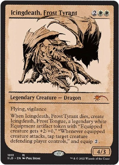 Icingdeath, Frost Tyrant (Secret Lair) Near Mint Foil