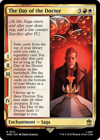The Day of the Doctor (Universes Beyond: Doctor Who) Light Play Foil
