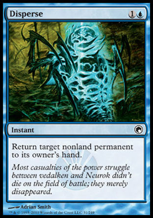 Disperse (Scars of Mirrodin) Medium Play