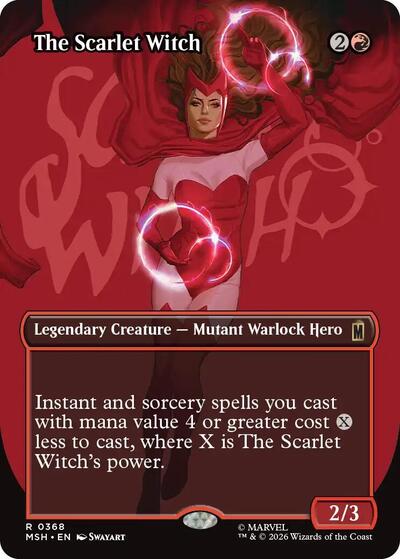 The Scarlet Witch (Borderless) (Marvel Super Heroes) Near Mint