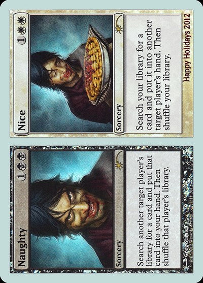 Naughty / Nice (Promos: Special Occasion) Medium Play Foil