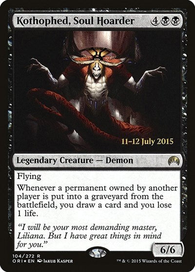 Kothophed, Soul Hoarder (Promos: Prerelease Cards) Near Mint Foil