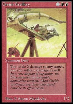 Orcish Artillery (Beta) Near Mint