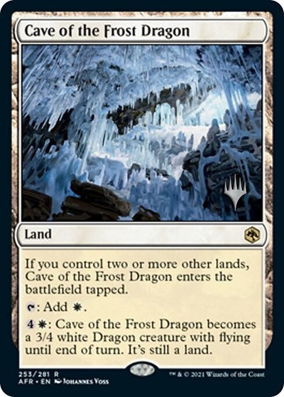 Cave of the Frost Dragon (Promo Pack: Adventures in the Forgotten Realms) Near Mint