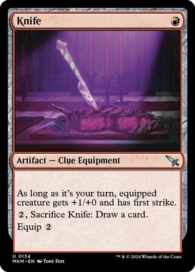 Knife (Murders at Karlov Manor) Light Play