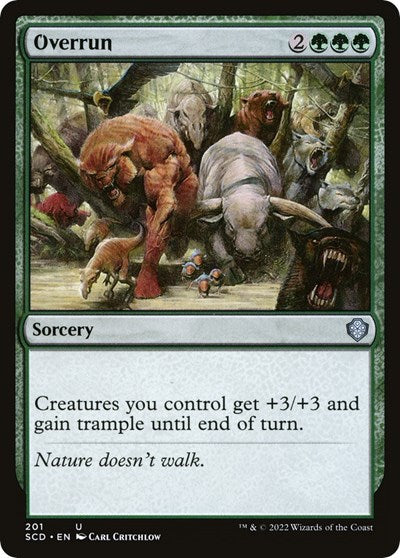 Overrun (Commander 2022 Starter Decks) Near Mint