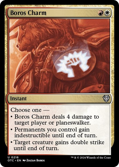 Boros Charm (Commander: Outlaws of Thunder Junction) Near Mint