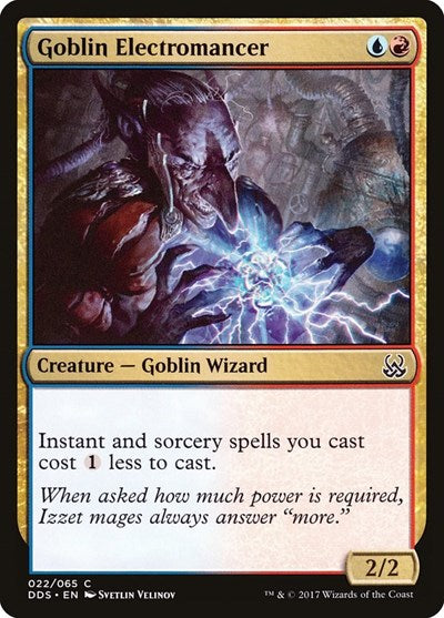 Goblin Electromancer (Duel Decks: Mind vs Might) Medium Play